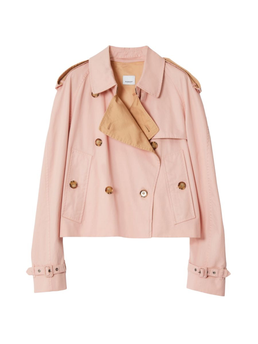 Cropped Swing Coat | Saks Fifth Avenue