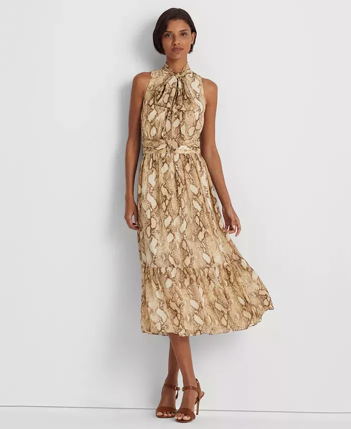 Women s Snakeskin Print Georgette curated on LTK