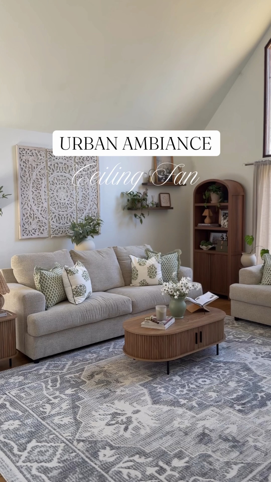 Okay but can we talk about this ceiling fan for a second… 🤭✨

I wanted something that actually felt like a design moment… not just another basic fan—and this one delivered. The Brivelle from Urban Ambiance is seriously on another level.

It’s the 8-blade design for me… it gives that bold, sculptural look that instantly makes the whole room feel elevated (and yes, the airflow is SO good 👏). The brushed brass + walnut combo adds so much warmth, and the lighting?? Fully dimmable with different tones so I can switch from bright daytime to cozy nights without skipping a beat.

It’s definitely an investment piece, but one of those that completely transforms your space—and actually works better than your standard fan (quiet, powerful, and just feels luxe).

Safe to say… I’m obsessed 🤍

#homedecor #ceilingfan #interiordesign #cozyhome #luxuryhome 

#LTKHome #LTKSaleAlert #LTKSeasonal