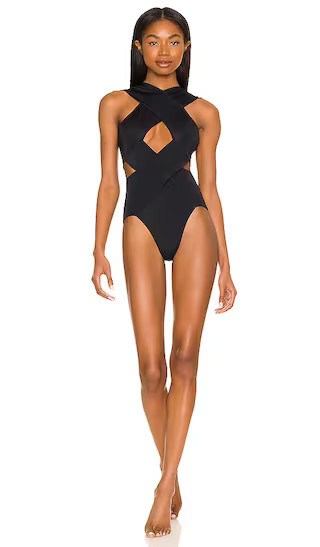 Chiara One Piece in Black | spring break outfits springbreak spring break 2023 spring 2023 outfits | Revolve Clothing (Global)