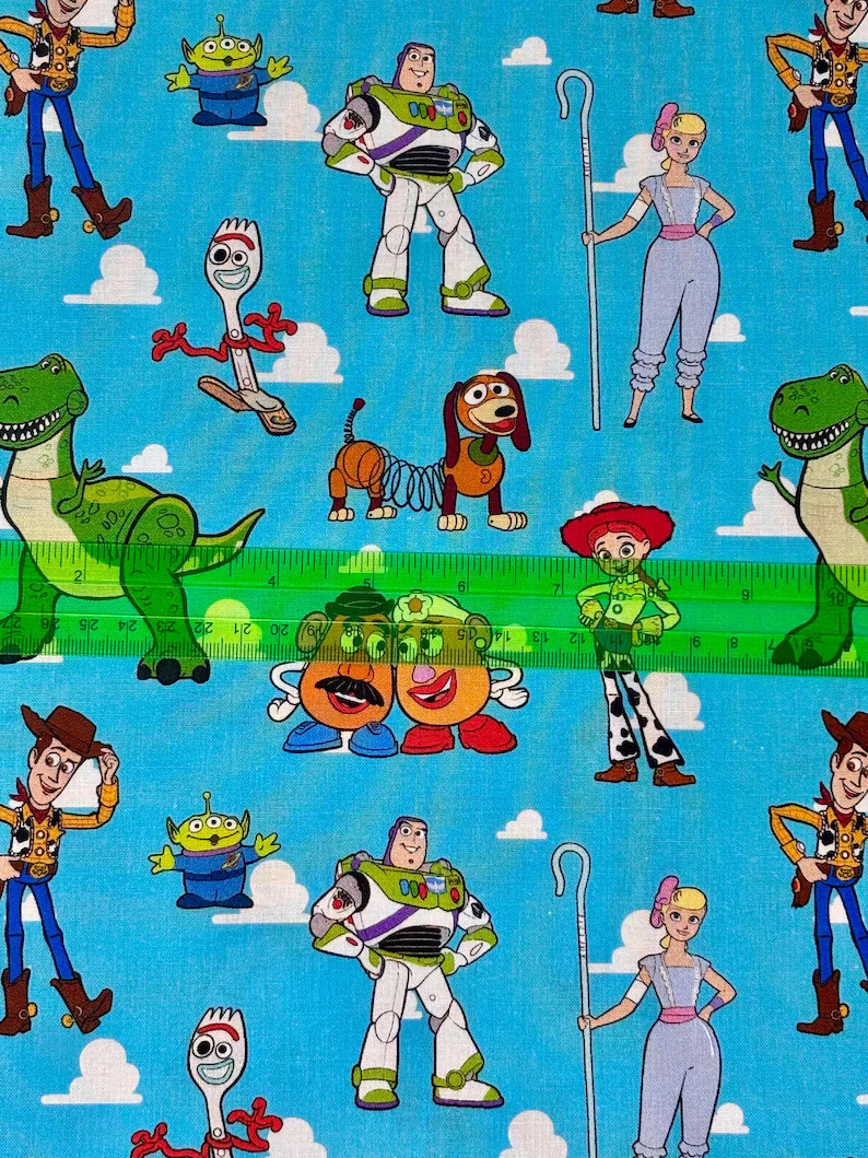 Disney Toy Story Fabrics 100% Cotton - Etsy | Etsy (Global)