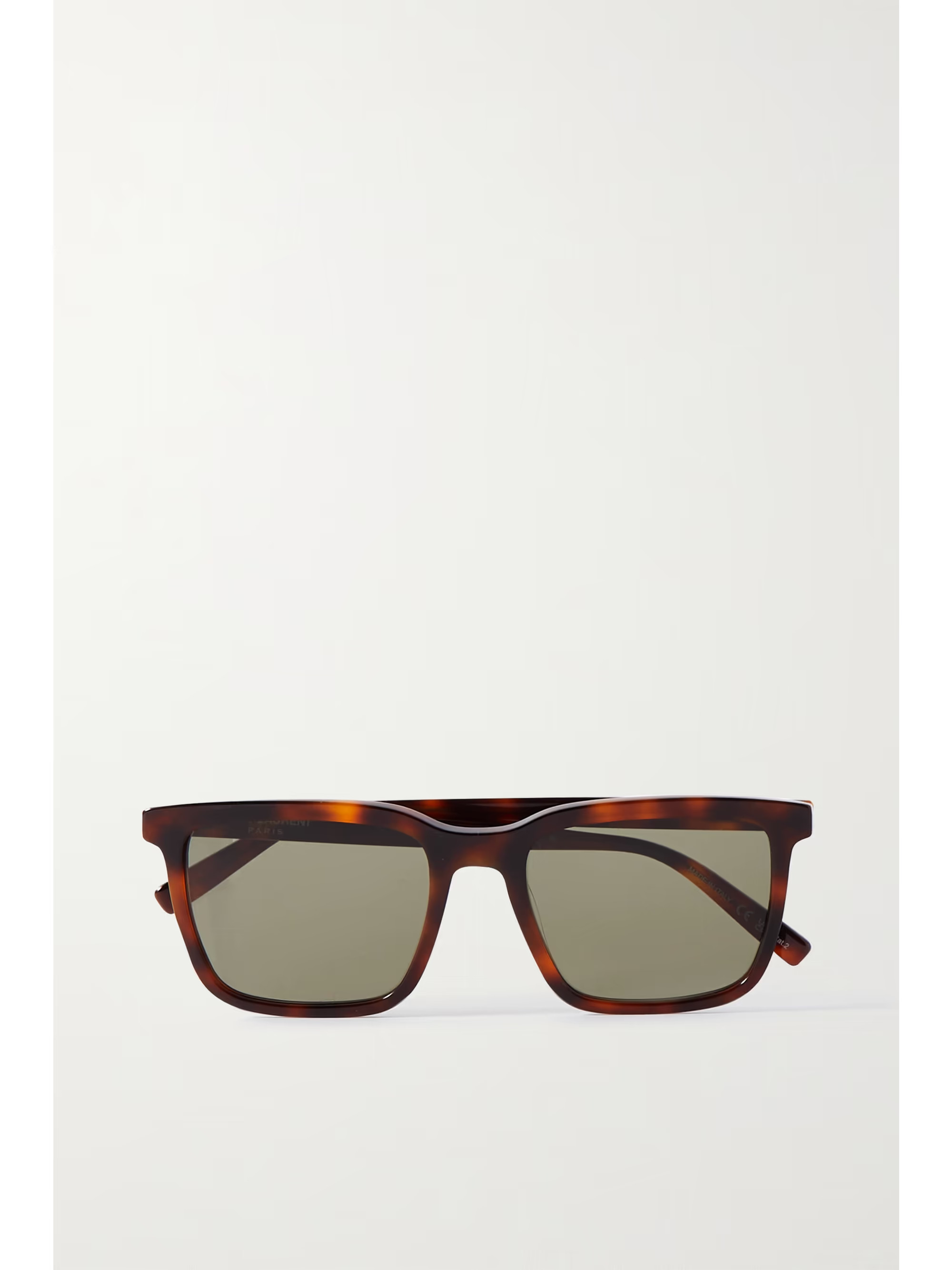 Square-frame tortoiseshell acetate sunglasses | NET-A-PORTER (US)