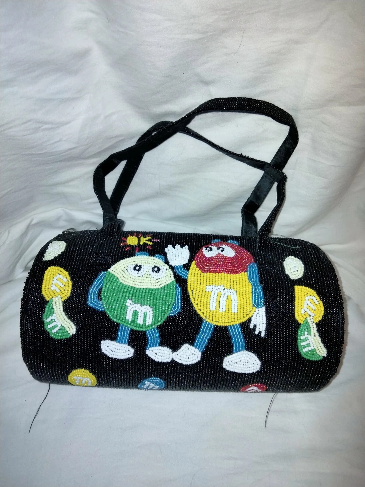 VINTAGE M & M's BEAUTIFULLY EMBROIDERED GLASS BEADED SHOULDER BAG PURSE   | eBay | eBay US