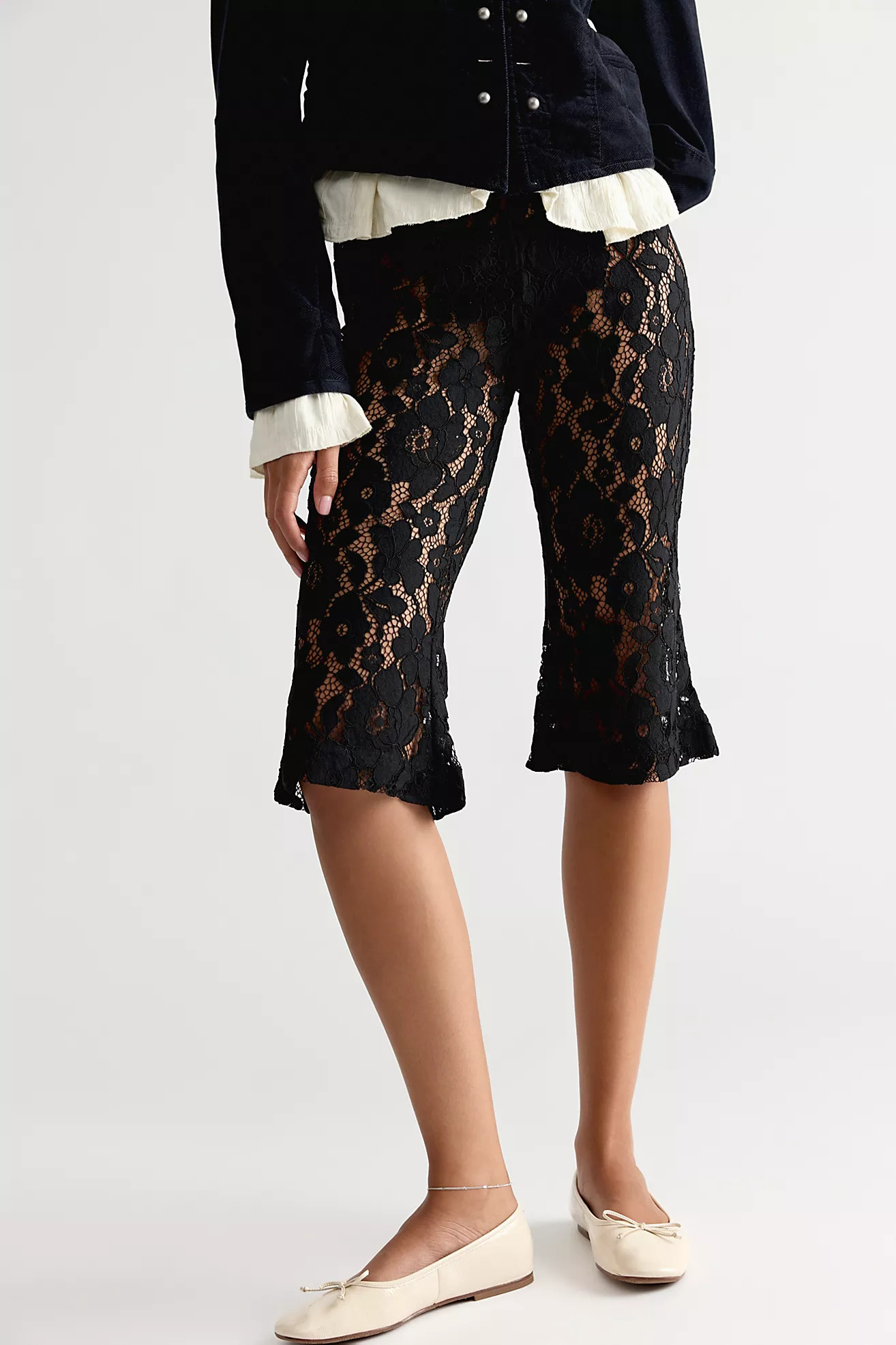 Isla Lace Capri | Free People (Global - UK&FR Excluded)