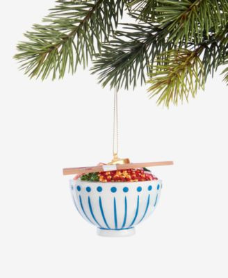 Holiday Lane Foodie Ramen Bowl Ornament, Macy's Exclusive - Macy's | Macy's