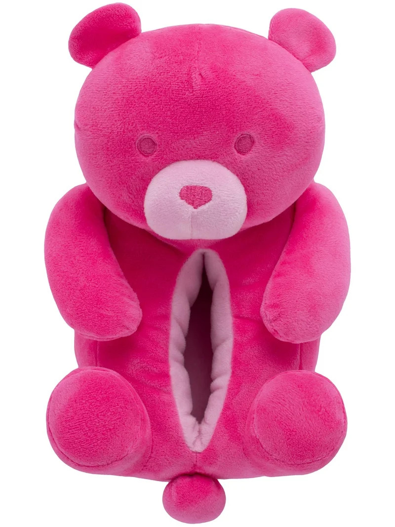 Kids Way To Celebrate Valentine's Day Bear Slippers | Walmart (US)