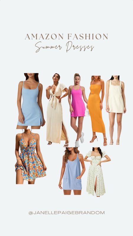 Super cute summer dresses on Amazon! 