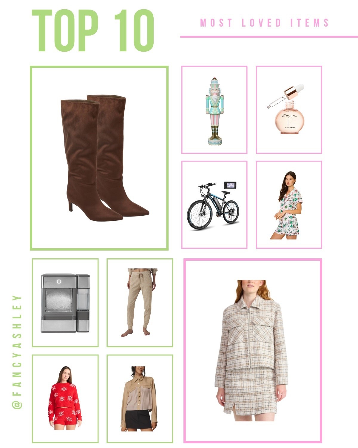 Your most loved from the week! Top 10 best sellers just dropped and we've got some new cuties this week. My new fave Target boots took the top spot and are currently on sale through today so run don't walk! New Walmart find alert with the cutest tweed jacket for under $30. Also have my fave hair oil of all time, Kérastase, that you need in your life and Christmas PJs!! The holidays are less than two months away and these cuties are a must grab - also make great gifts for the teen in your life, your bestie, or treat yourself. Target boots | Walmart jacket | Kérastase hair oil | Christmas pajamas | holiday gifts | gift guide | best sellers

#LTKStyleTip #LTKHome #LTKBeauty
