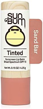 Sun Bum Tinted Lip Balm Sand Bar | SPF 15 | UVA / UVB Broad Spectrum Protection | Sensitive Skin ... | Amazon (US)