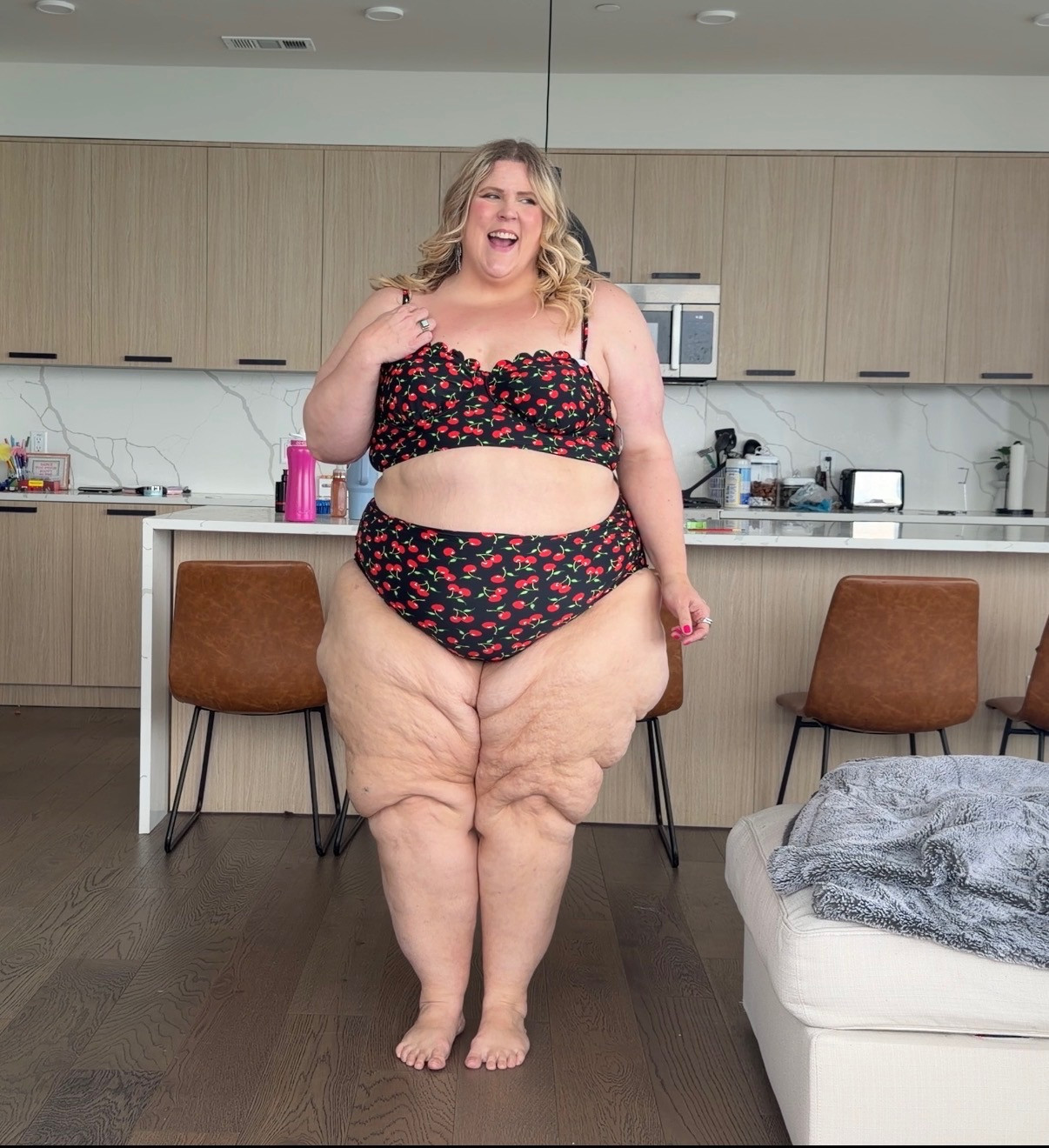 Cherry print plus size bikini 

 #LTKSeasonal #LTKPlusSize #LTKSwim