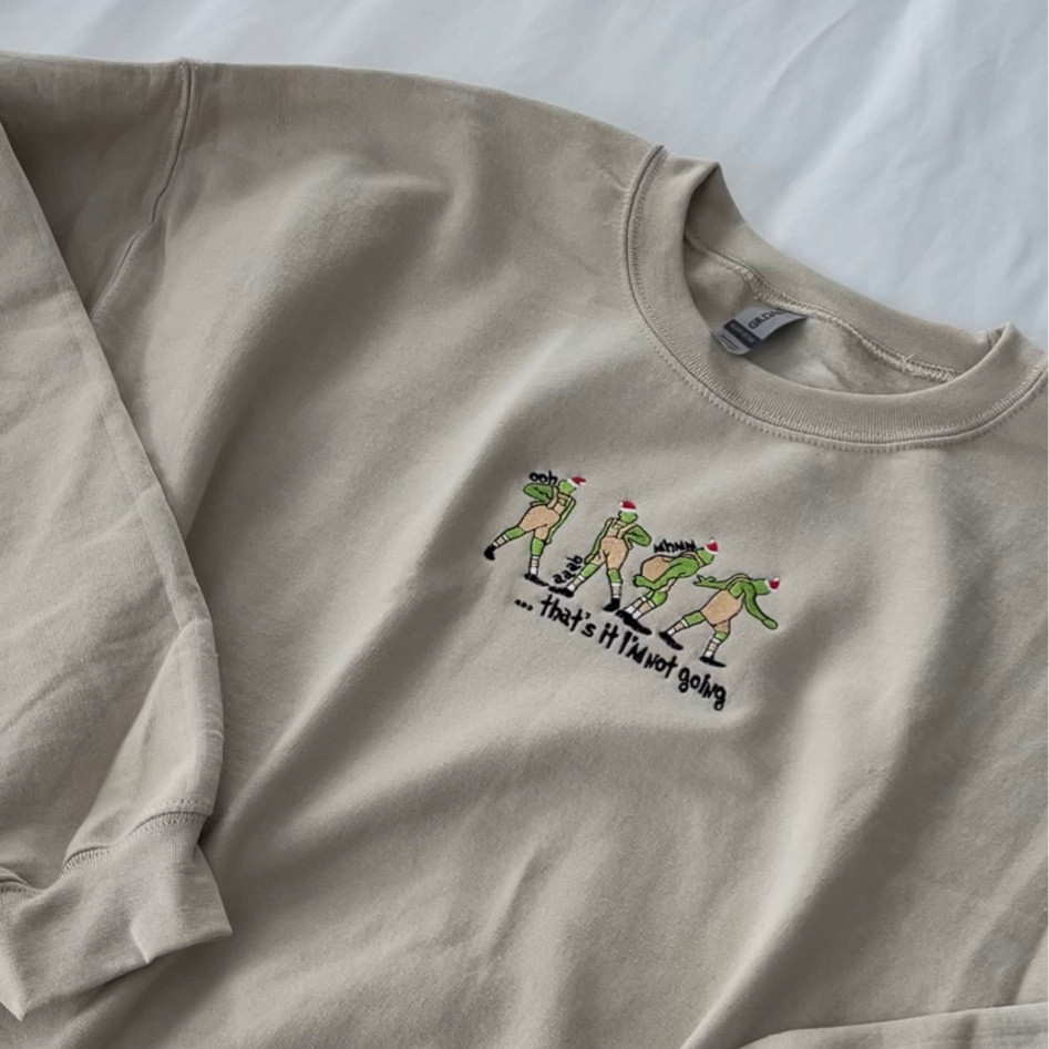 the cutest embroidered grinch sweatshirt!! merry grinchmas!🎄 

#LTKGiftGuide #LTKHoliday #LTKfindsunder50