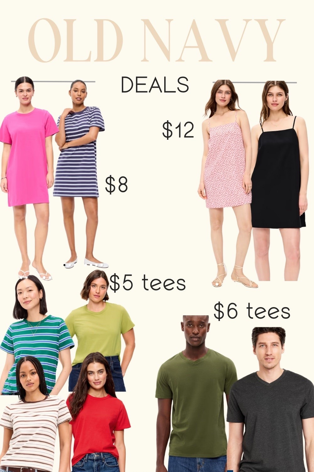 Old Navy deals for today 
Deals of the day

#LTKootd #LTKSaleAlert #LTKOver40