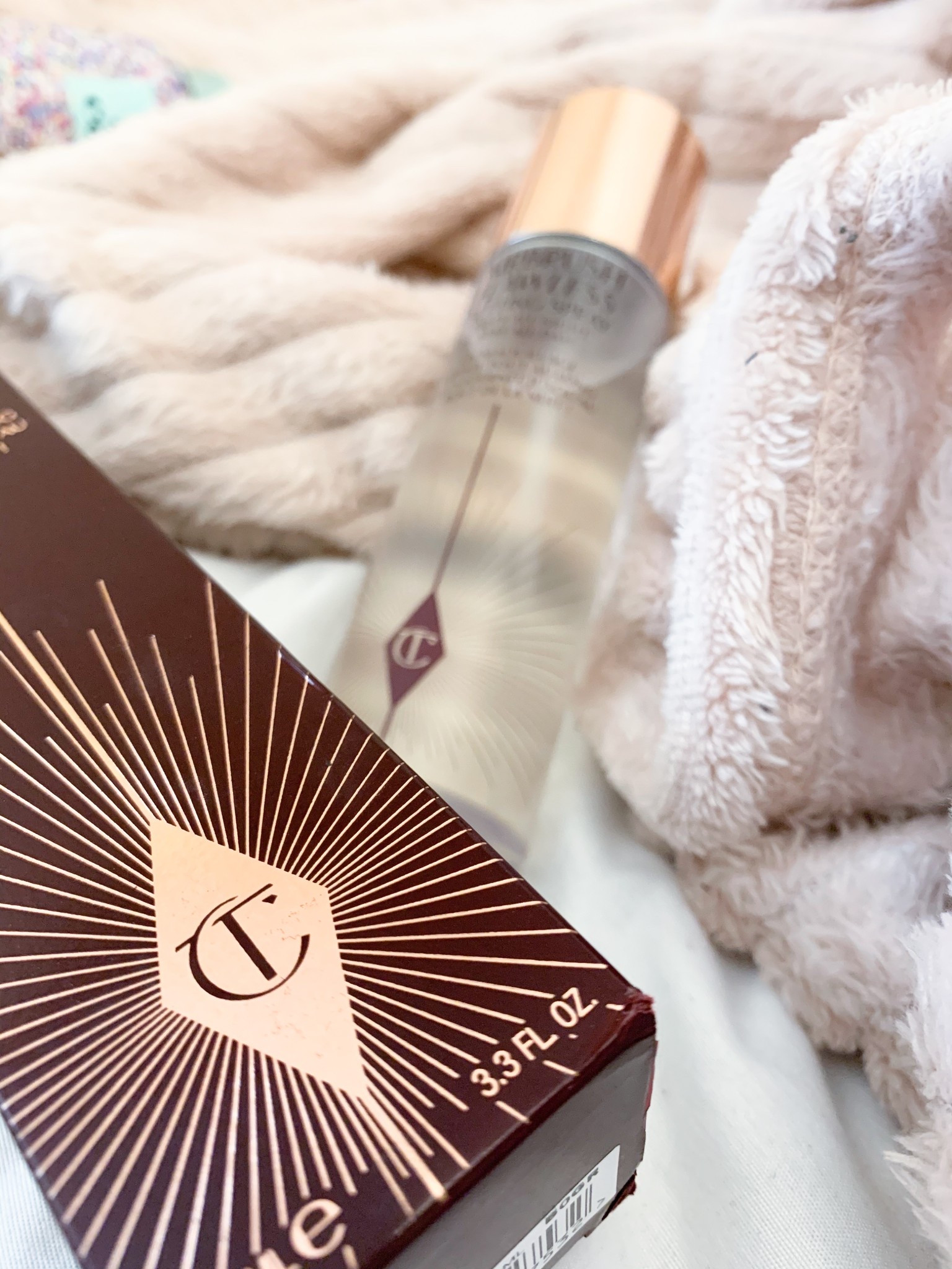 Charlotte tilbury setting spray keeps your makeup on all day and keeps your skin glowing and dewy! I have oily skin and it makes my skin glowy without looking greasy and keeps my makeup on all day! ✨

#LTKFindsUnder50 #LTKBeauty #LTKSaleAlert