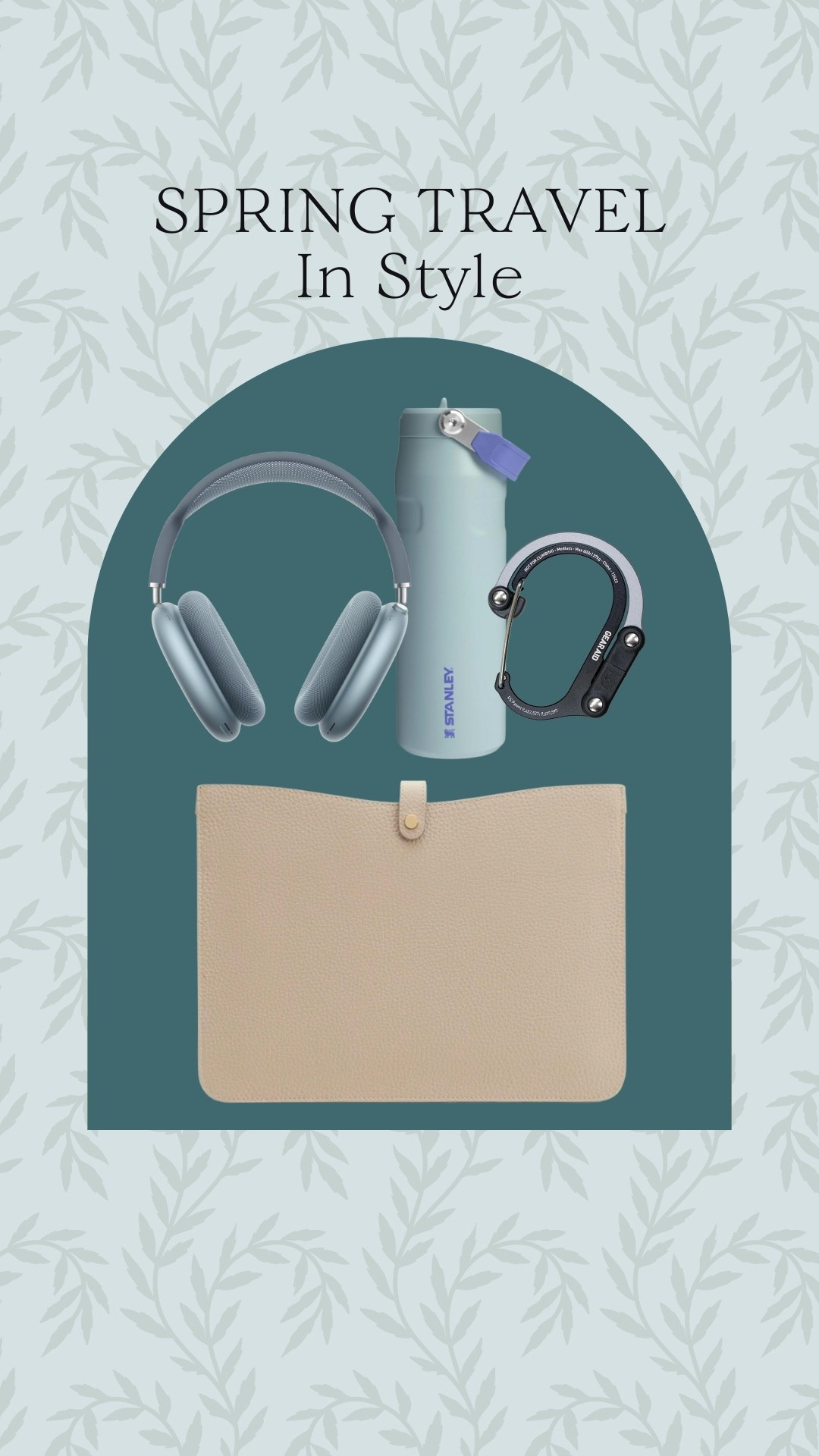 Tech and hydration travel essentials. The clip is a great way to keep your water bottle hands free!

#LTKTravel #LTKSeasonal