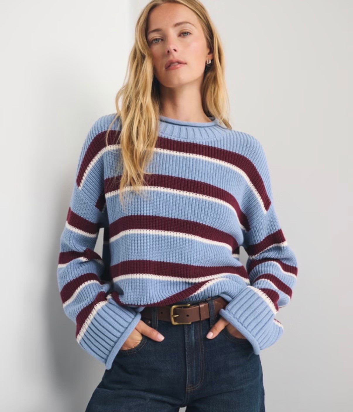 100% cotton sweater! 
Love for fall!