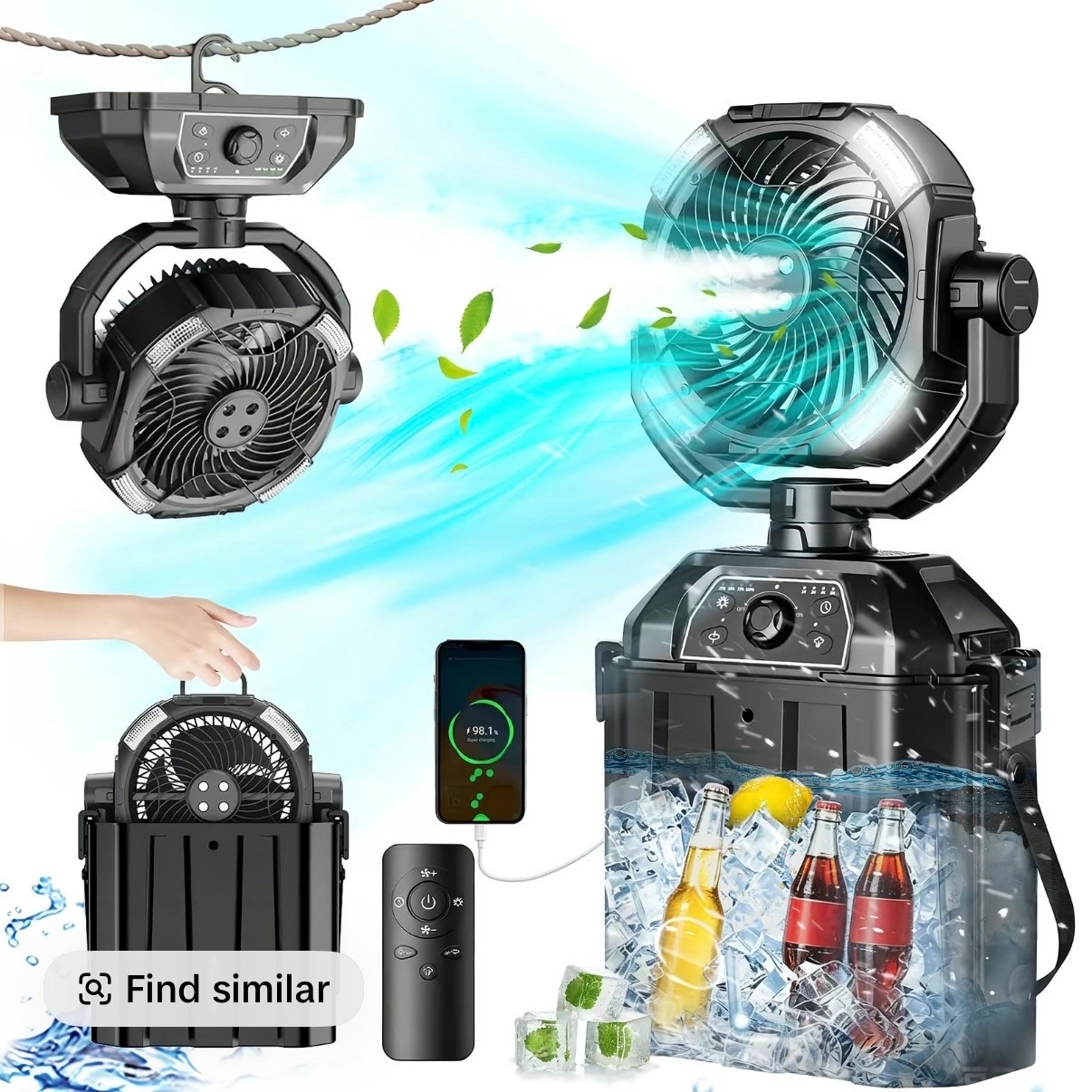 #fan #mister #summer #camping #portablemisterfan #outdoors