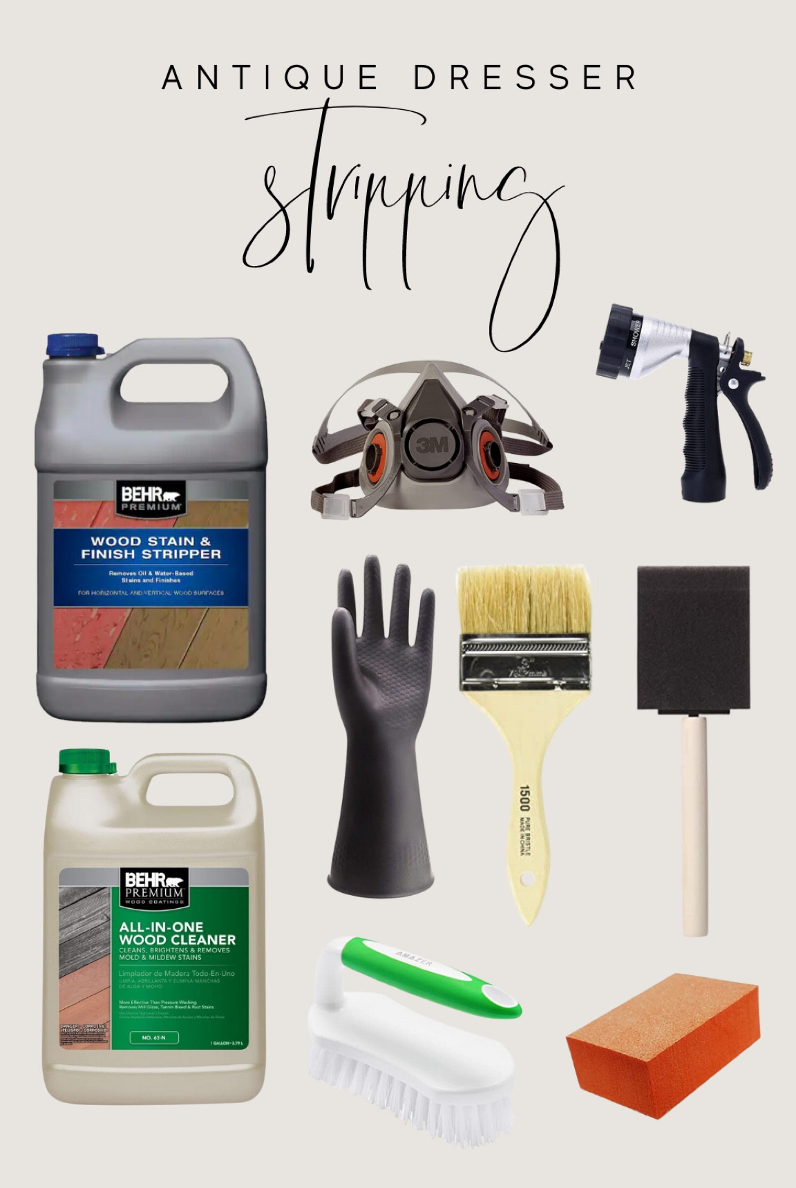 This past weekend we found a dresser on Facebook and completely stripped it to its wooden bones. See our Instagram stories for more. Here are the products we used. #diy #antique #homeprojects 

#LTKFind #LTKunder100 #LTKhome