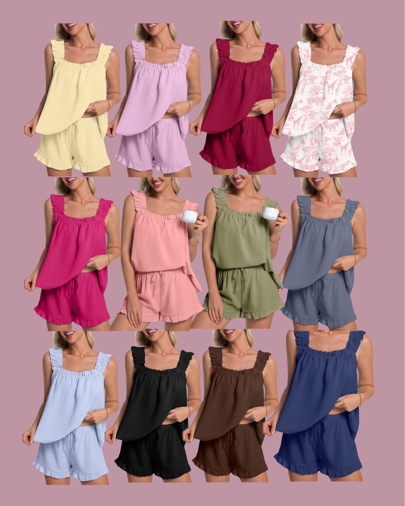 Cutest pj sets on sale for $15!!

#LTKSaleAlert #LTKselfcare #LTKootd