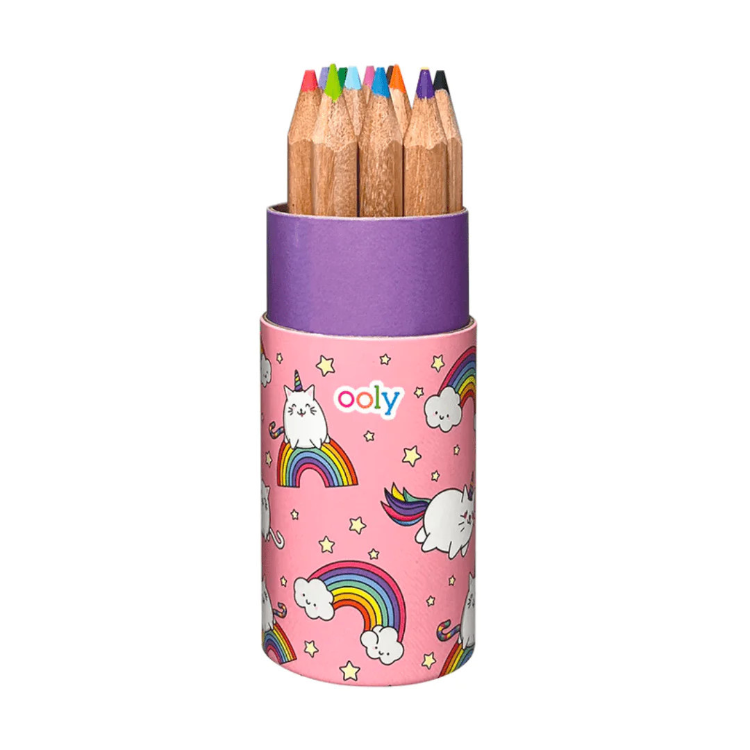 draw 'n doodle mini colored pencils and sharpener | Ellifox