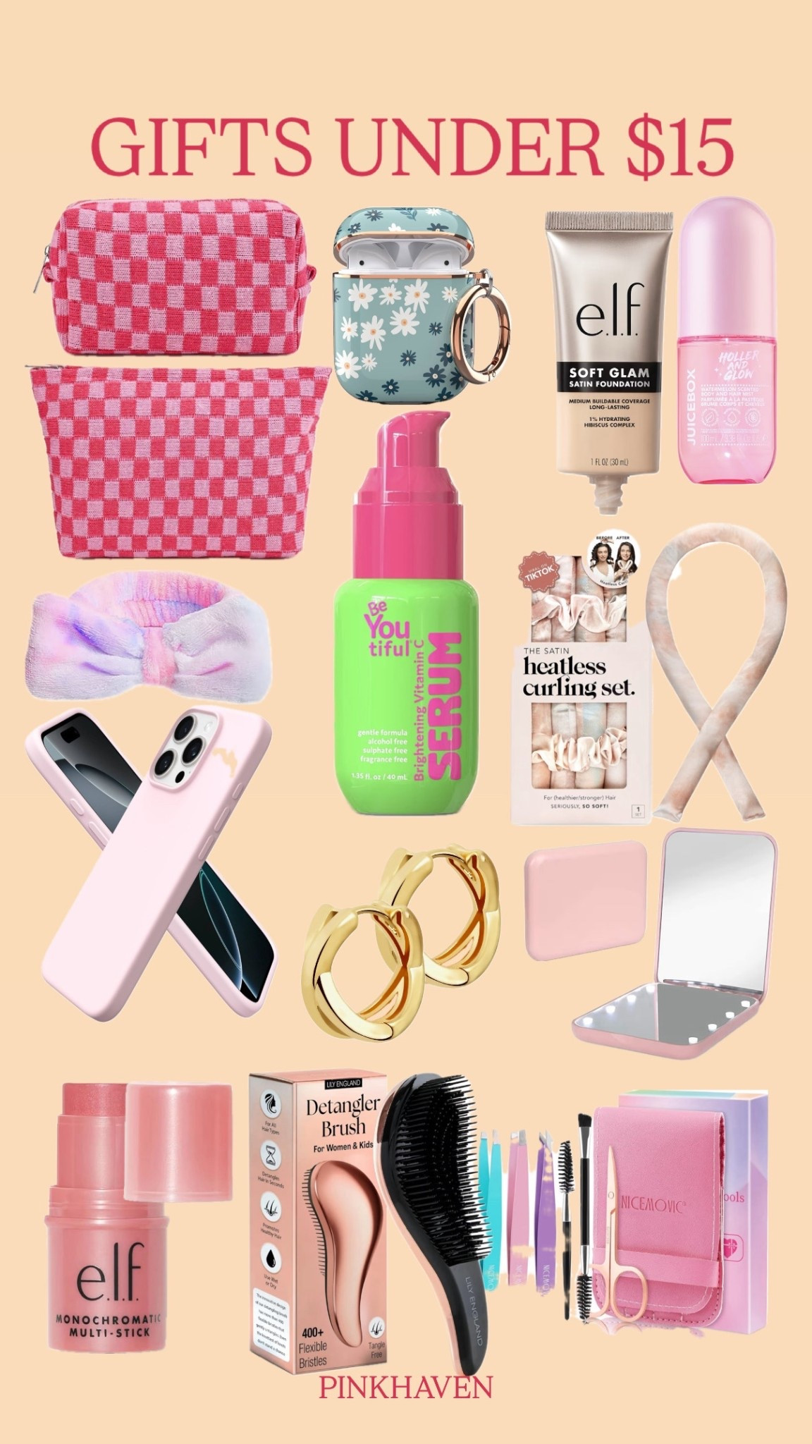 Gifts for her/girls under $15 and perfect for stocking stuffers 

#holiday #christmas #gift #giftforher #amazon #deal #sale #under15 #under20 #under25 #sale #beauty #teen #tween #girls #giftidea #trending #accessories

#LTKHoliday #LTKGiftGuide #LTKKids