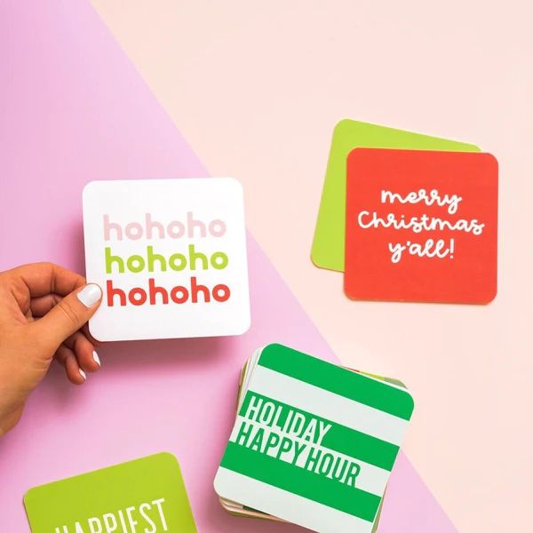 Holiday Coasters | Joy Creative Shop