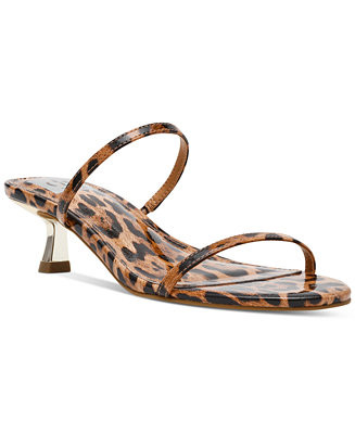 Women's Darcee Slip-On Kitten-Heel Dress Sandals | Macy's