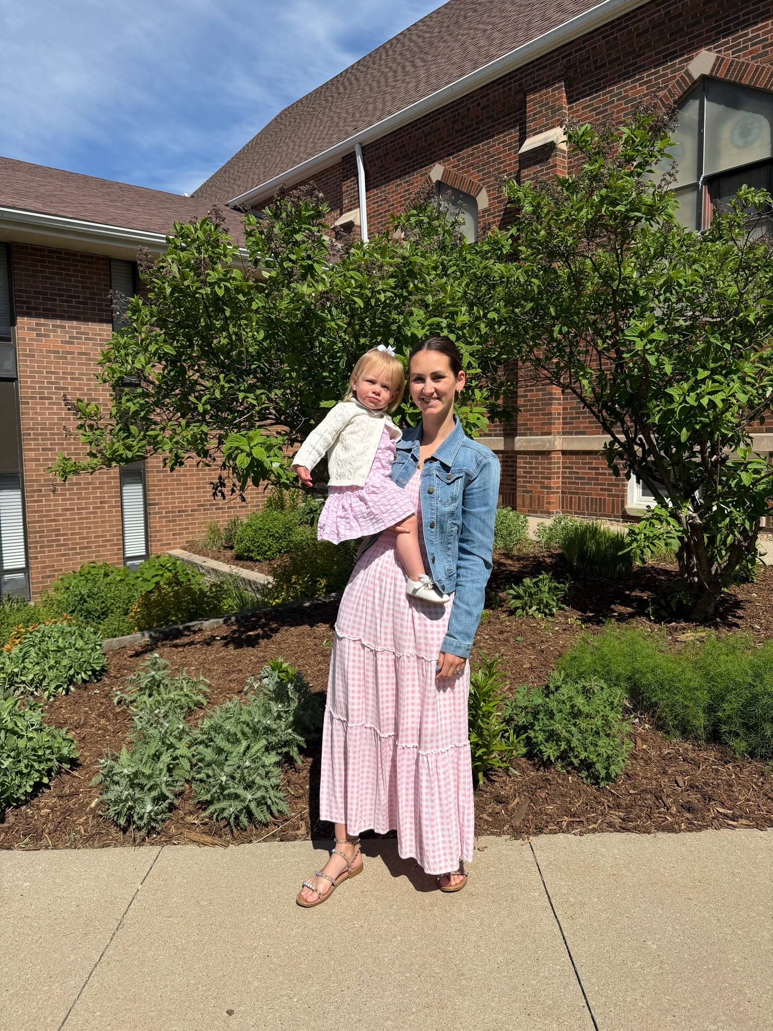 Happy Mother’s Day! Matching Millie in our pink and white gingham dresses! 

Mother’s Day dress, spring dress, maxi dress, matching dresses, mommy and me outfits

#LTKMothersDay #LTKmomlife #LTKKids