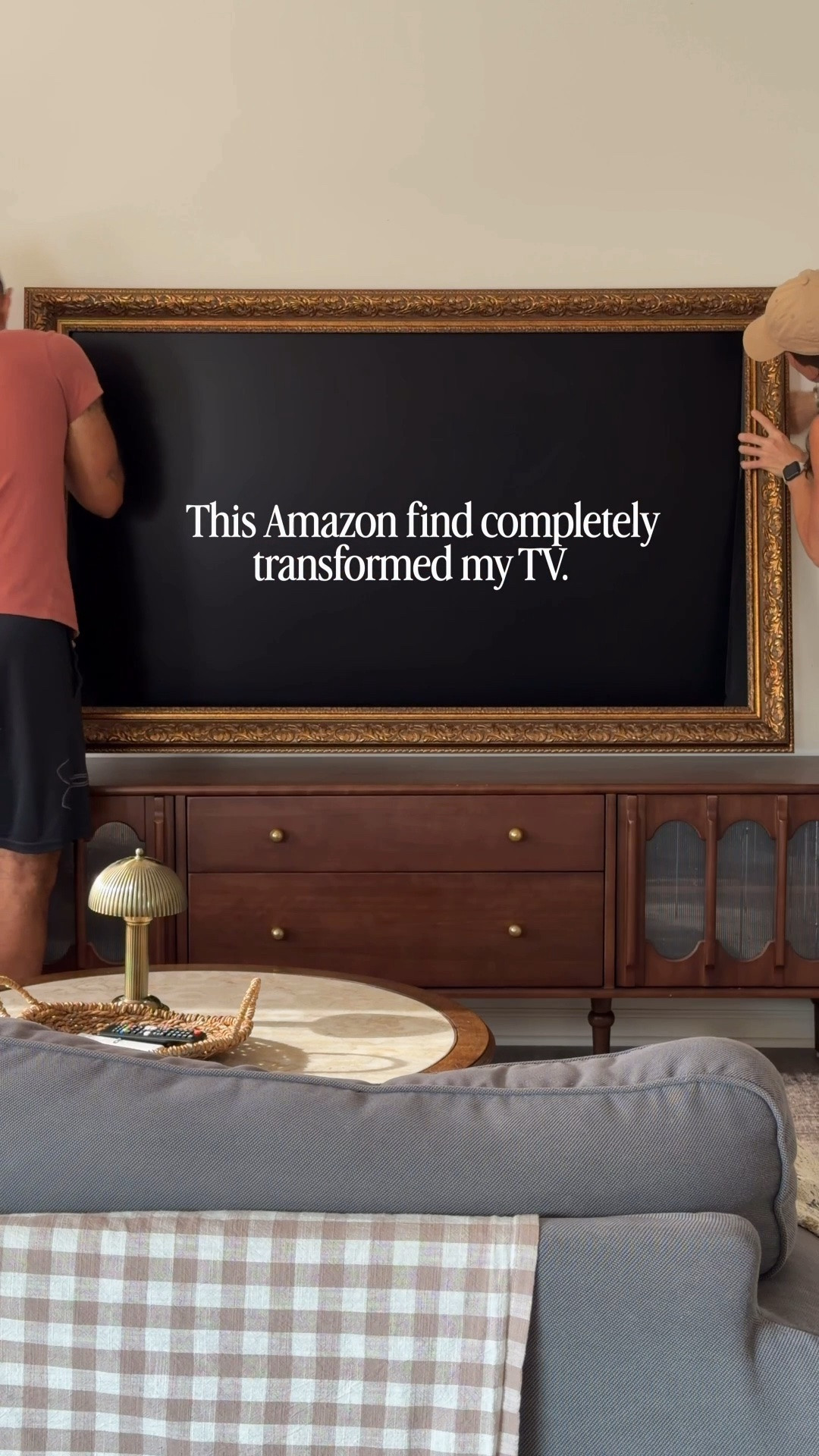 The Amazon find that made my Frame TV look like a true piece of artwork 🖼️

I knew I wanted an ornate gold frame to give it that collected, vintage-inspired look, and this one was exactly what I was hoping for. It completely transformed the feel of our family room and makes the TV blend beautifully with the rest of our decor.

I have the deep gold color.

#LTKHome #LTKSaleAlert