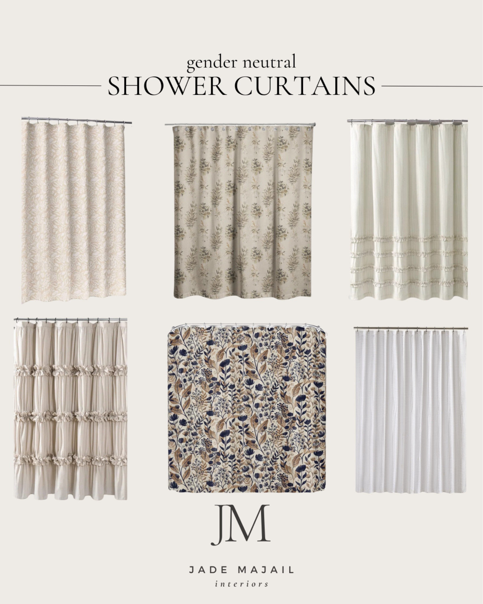 Gender neutral kids bathroom shower curtains! ✨

#LTKHome #LTKKids