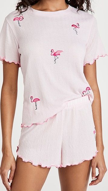 Tee & Shorts Pajama Set | Shopbop