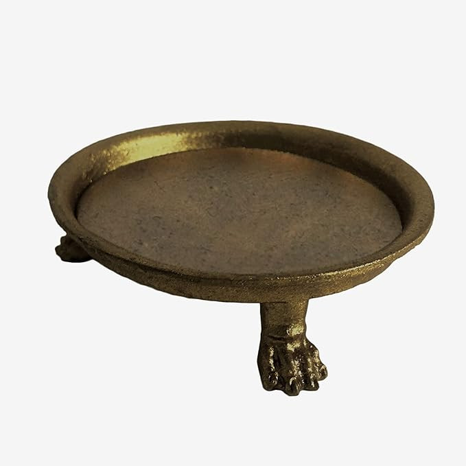 Clawfoot Dish - Pedestal Dish - Candle Dish - Candle Holder - Candle Stand - Jewelry Dish - Jewel... | Amazon (US)