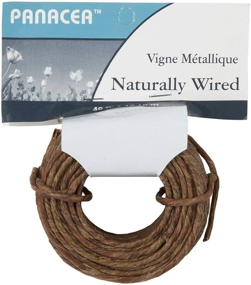 Darice Naturally Wrapped Vine Covered Craft Wire Rope with Rustic Feel for Wedding Crowns Woodlan... | Amazon (US)