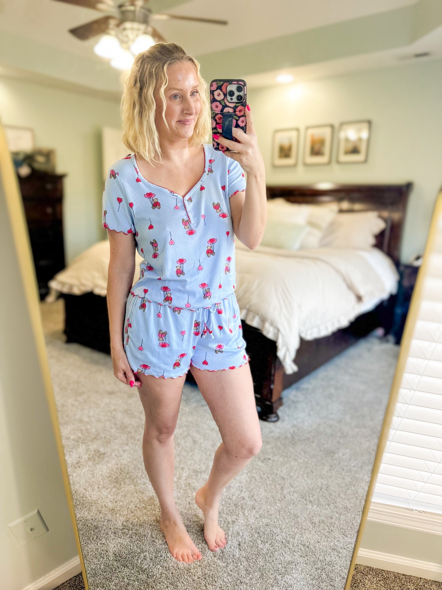 Teddy Bears!?🧸 YES please! The softest pajamas from @Walmart! So AFFORDABLE - So CUTE - SO SOFT. 
#walmart 

#LTKOver40 #LTKmorningroutine #LTKmomlife
