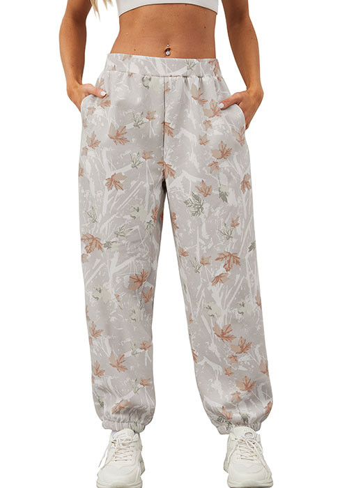 Women's Baggy Fleece Sweatpants Casual High Waisted Joggers Pants Fitted Sweat Pants with Pockets | Amazon (US)