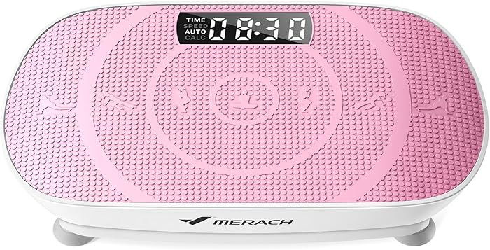 MERACH Vibrationsplatte, Leise und Kompakte Vibrationsplatte für Körperformung und Entspannung ... | Amazon (DE)