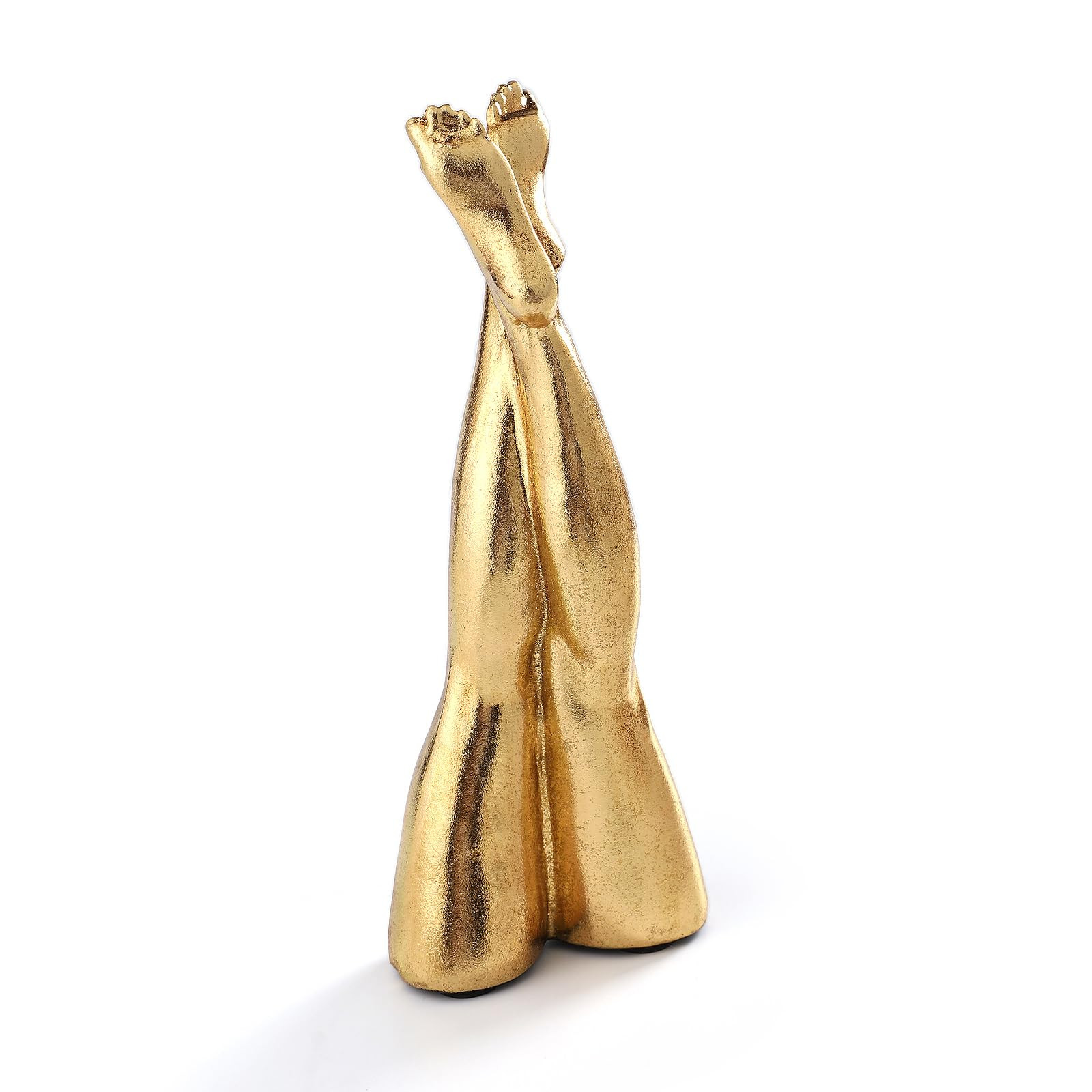 Golden Legs Sculpture Elegant Resin Home Decor Legs Statues Versatile Indoor/Outdoor Ornament, Be... | Amazon (US)