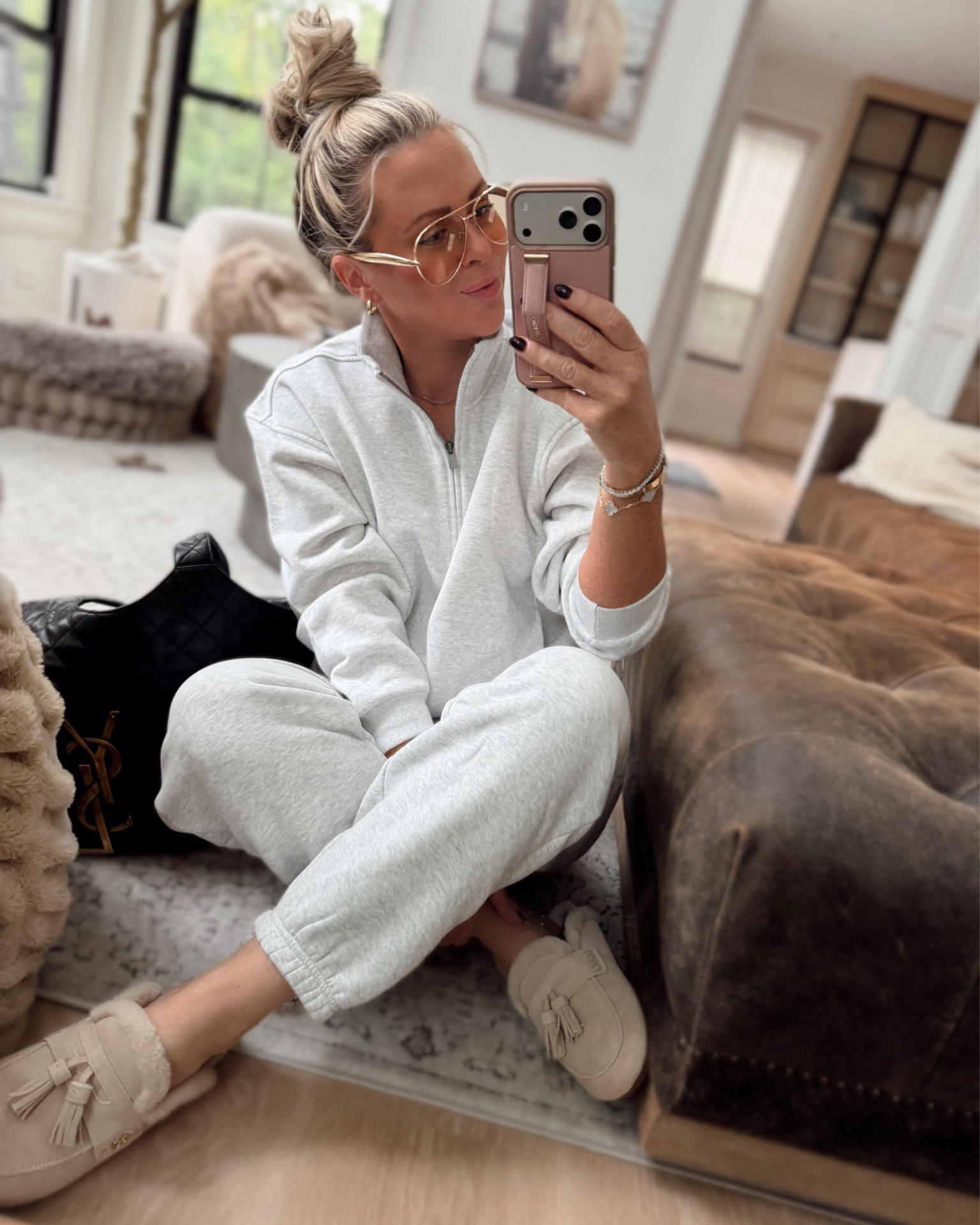 Two Vuori looks I’ll be living in this fall! From the everyday matching sweats to an easy all-black legging look! The Restore layers are incredibly soft, and every piece is perfect for mixing, matching + wearing on repeat 🙌🏼🤎 I am wearing all smalls. 

New customers use code: LAUREN20NEW for 20% off their first purchase only. Expires 9/26 at 11:59PM PST. 💸

Active wear. Travel style. Travel outfit. Sports mom. Lounge wear.

#LTKActive #LTKmomlife #LTKOver40