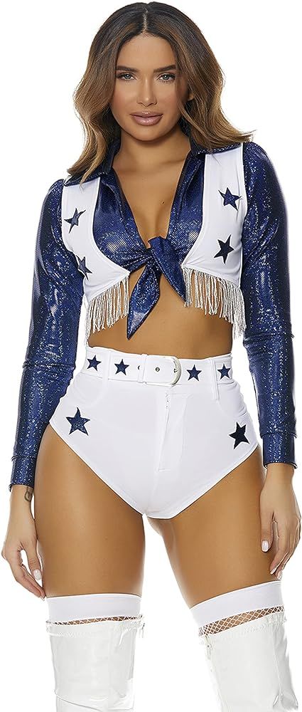 Forplay womens Seeing Stars Sexy Cheerleader Costume | Amazon (US)