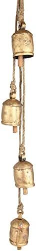 Vivanta Giant Cow Bells Set Rustic Vintage Lucky Harmony Cow Bells On Rope, 4 Inch 4 Bells Cluste... | Amazon (US)