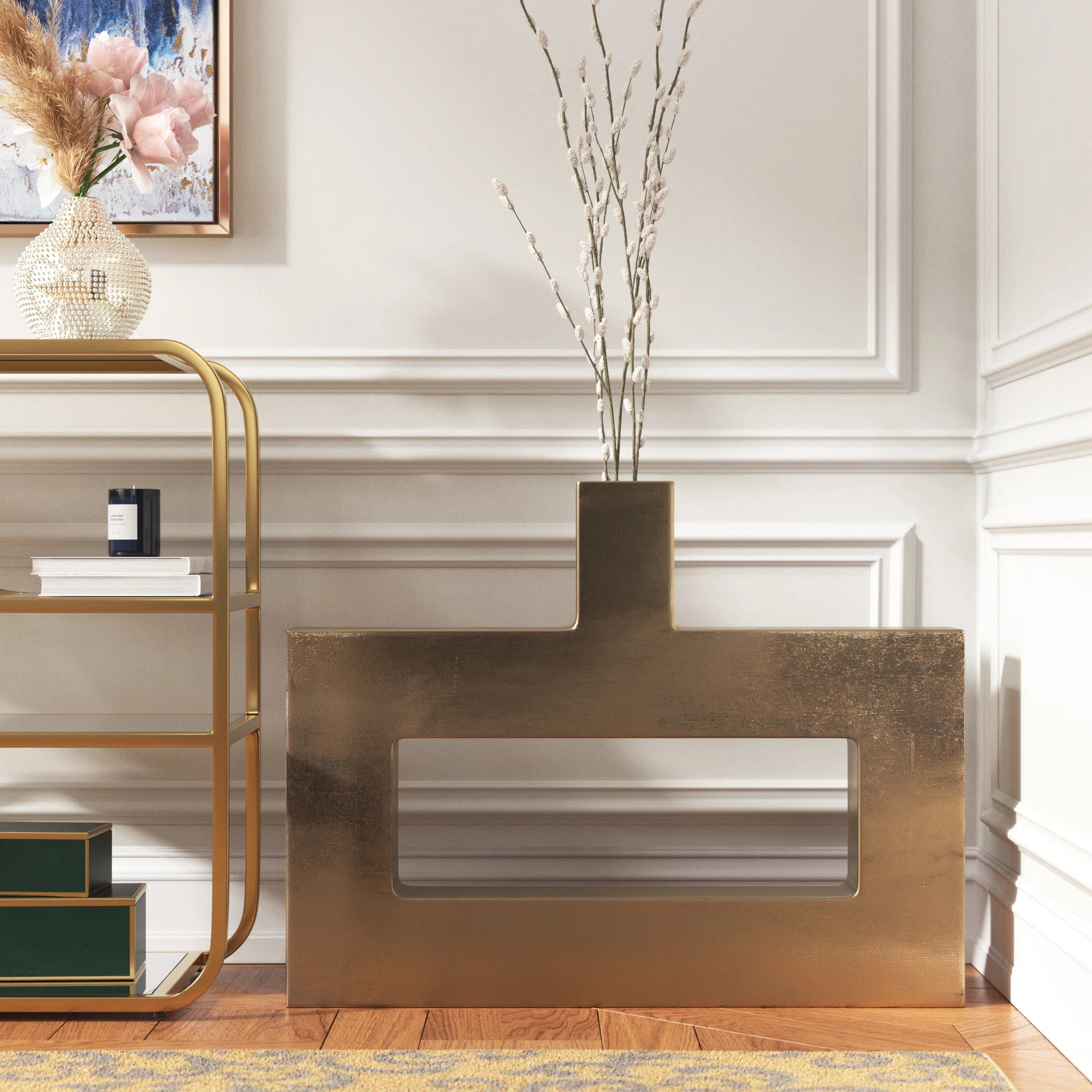 Ellyn 25" Resin Floor Vase | Wayfair North America