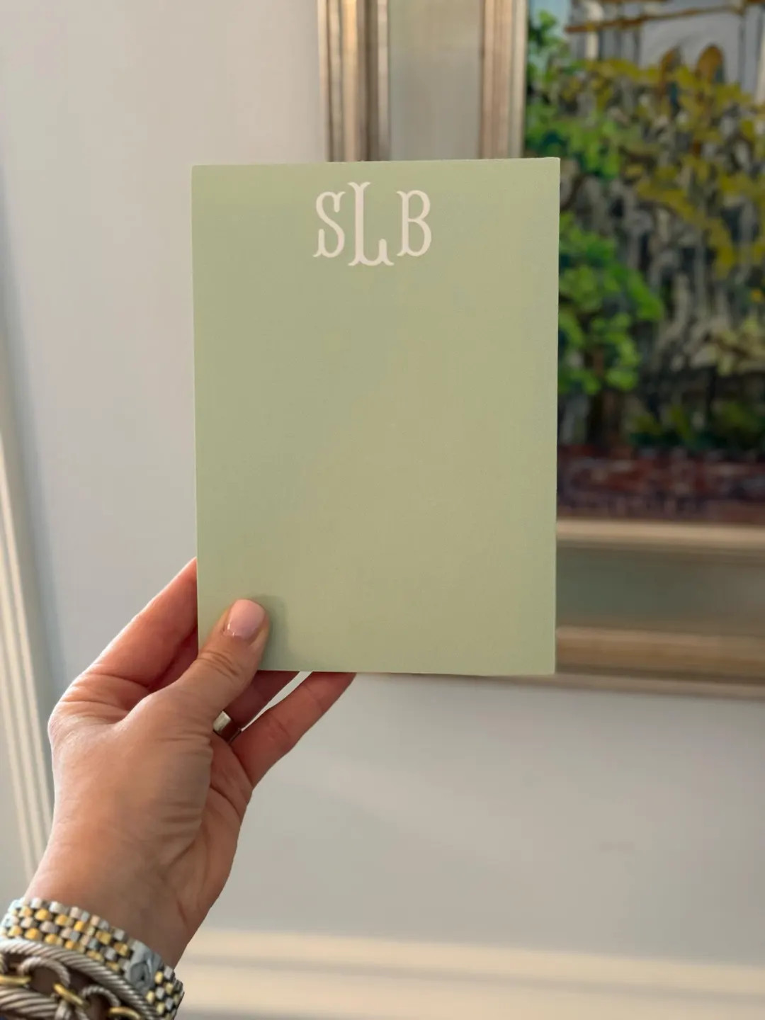 Monogram Notepad | 5x7 Notepad | Customized | Various Colors | Hostess Gift | Birthday Gift | Fis... | Etsy (US)