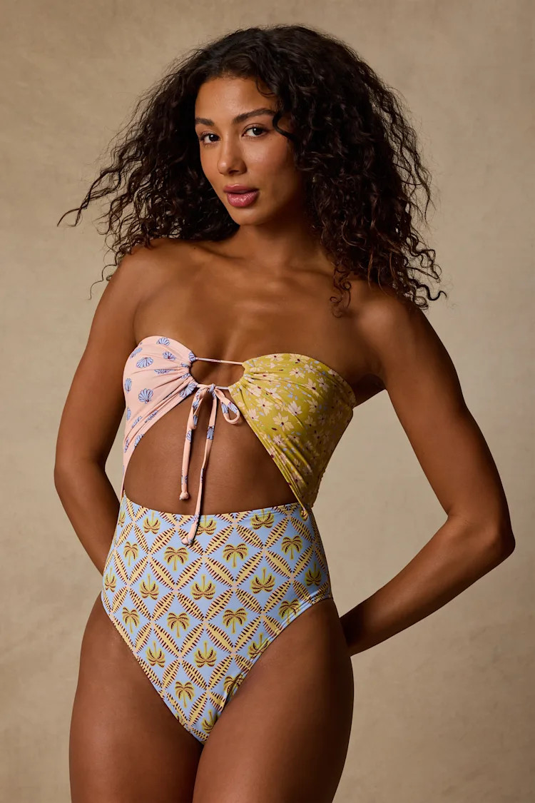 Soul Stoke Andrew Multi Print One-Piece Swimsuit | Lulus