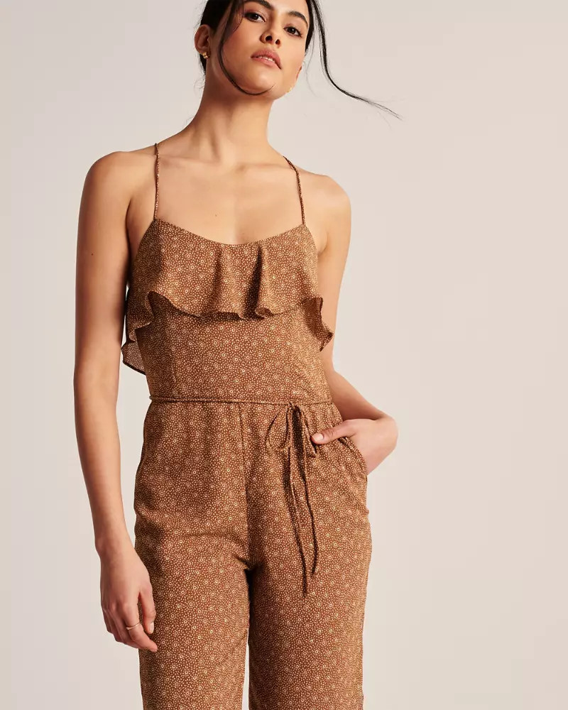 Ruffle Jumpsuit | Abercrombie & Fitch US & UK