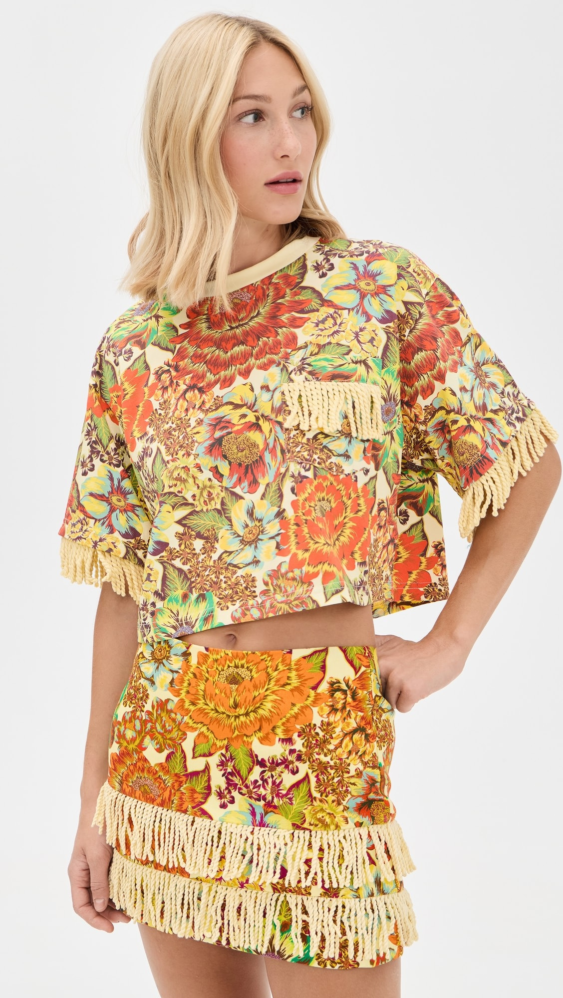 Lana Cropped Tee | Shopbop