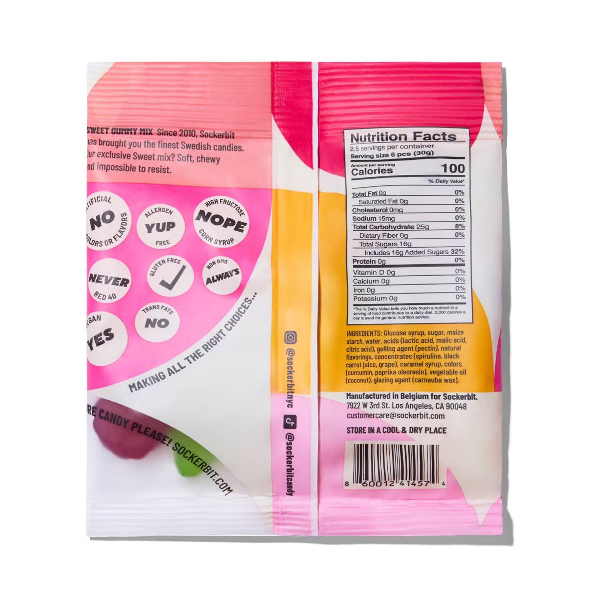 Sockerbit Sweet Mix Candies - 2.82oz | Target