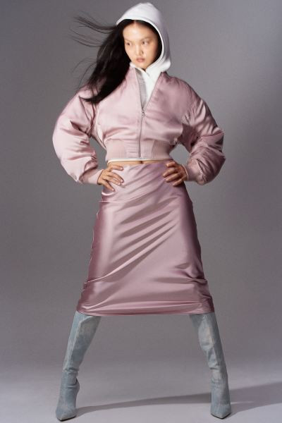 Satin skirt | H&M (UK, MY, IN, SG, PH, TW, HK)