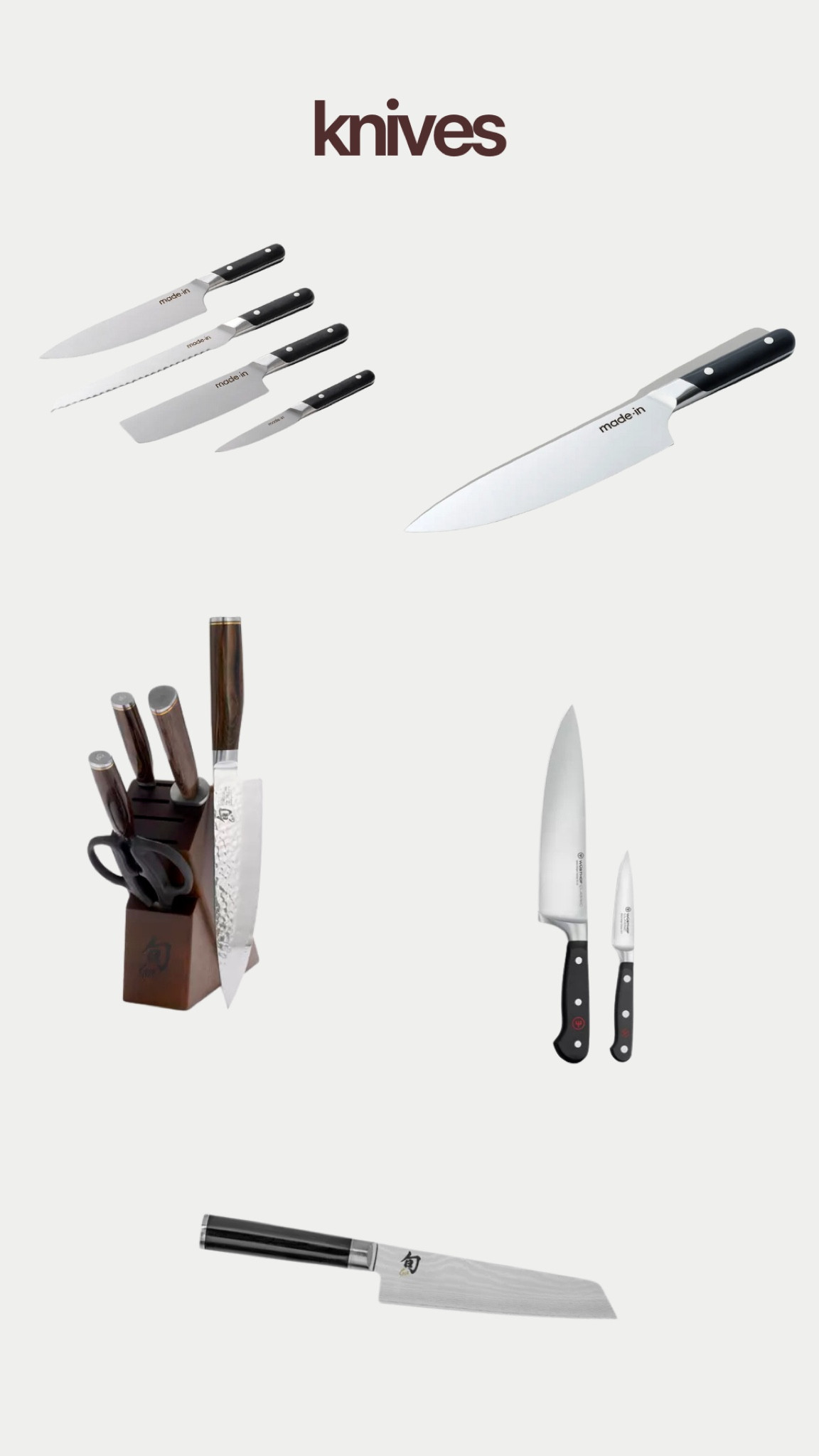 My knife picks for cyber Monday! 

#LTKCyberWeek #LTKGiftGuide #LTKHoliday
