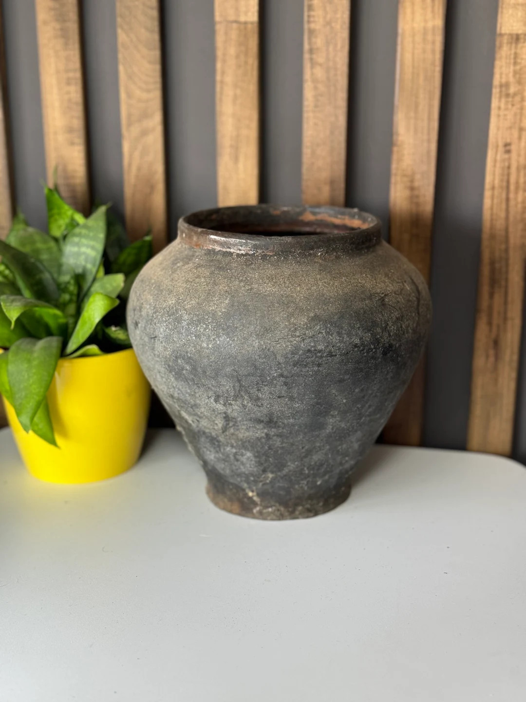 Ancient Clay Pot, Antique Clay Vessel, Rustic Ceramic Bowl, Pottery Jug, Primitive Rustic Earthen... | Etsy (US)