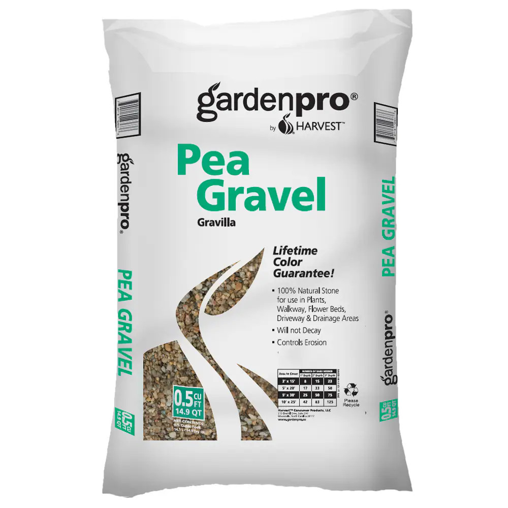 Lowe's 0.5 cu ft Pea gravel 0.5 - 1.5-in | XRR | Lowe's