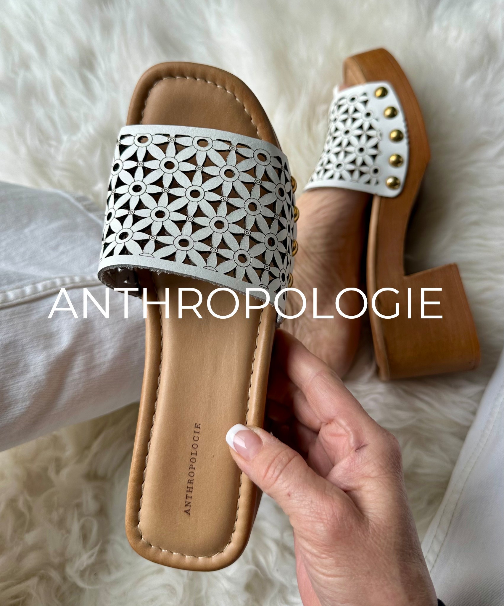 Loving these white platform sandals. The cutout floral design and wood heel is everything!  True to size. 

Red Carpet of Life, LTK over 50, summer sandals 

#LTKShoeCrush